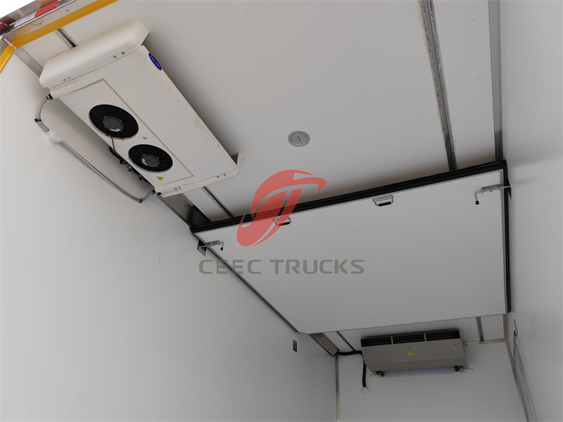 Carrier SUPRA 850+ independent refrigeration unit, Carrier C400 evaporator. Carrier SUPRA 850+ independent refrigeration unit, Carrier C400 evaporator.