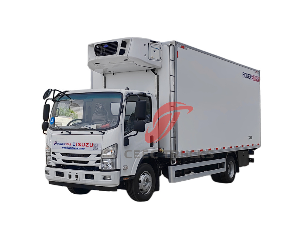 Isuzu 4 ton reefer box truck Isuzu 4 ton reefer box truck