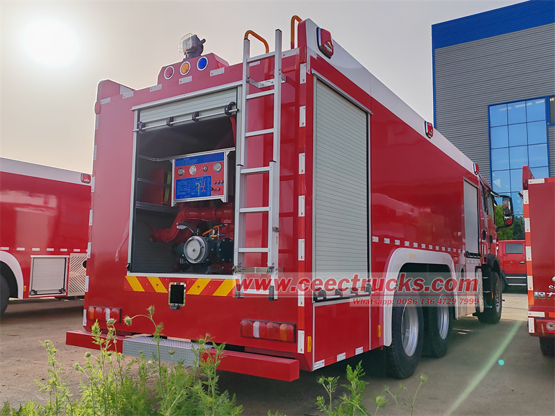 HOWO 6x4 heavy rescue apparatus fire truck HOWO 6x4 heavy rescue apparatus fire truck