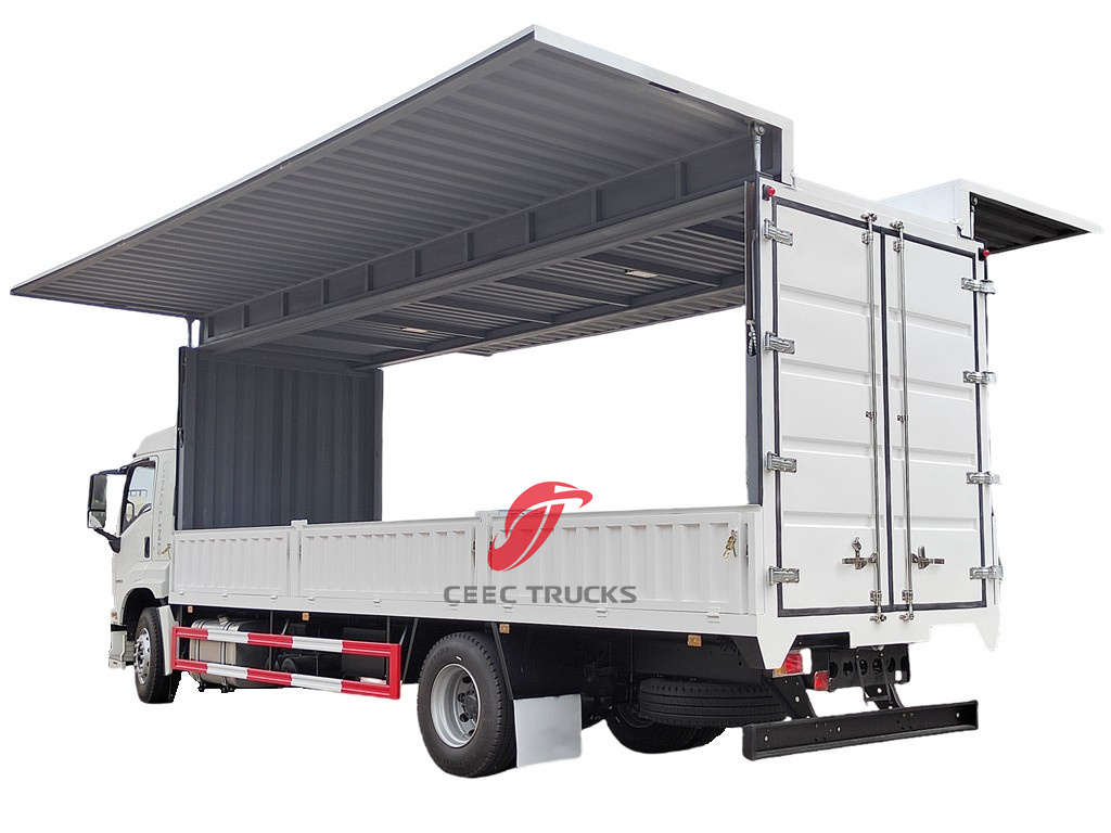 Isuzu GIGA 4X wing van truck