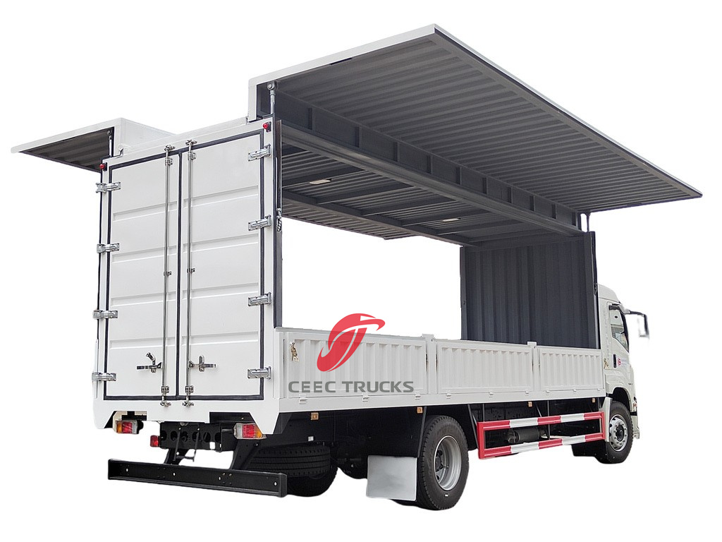 23FT wing van cargo truck ISUZU