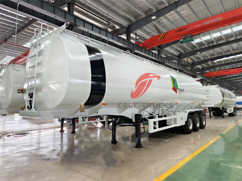 mobile 40000L fuel tank semi-trailer 