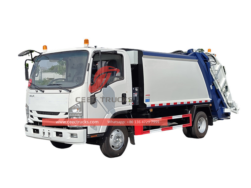 Isuzu ELF 8CBM garbage compactor truck