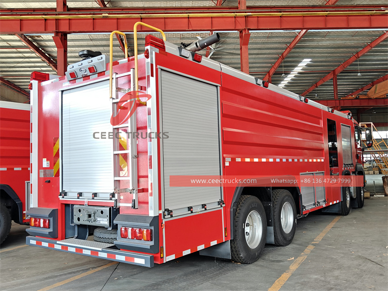 Howo heavy-duty fire fighting truck