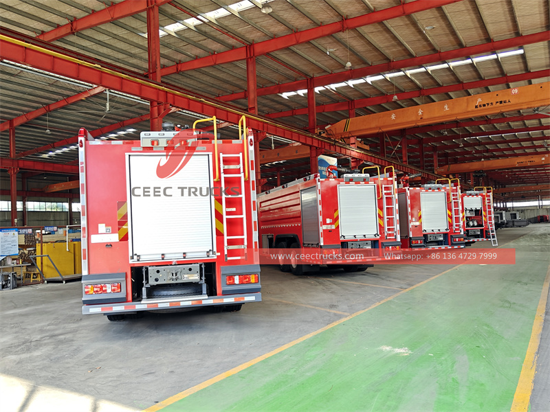 Howo heavy-duty 8x4 fire fighting truck