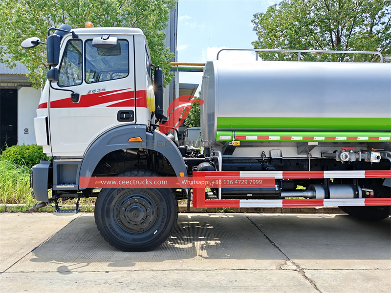 Beiben off-road mobile water bowser