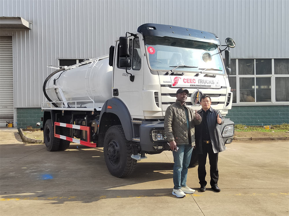 beiben 1929 off road water truck