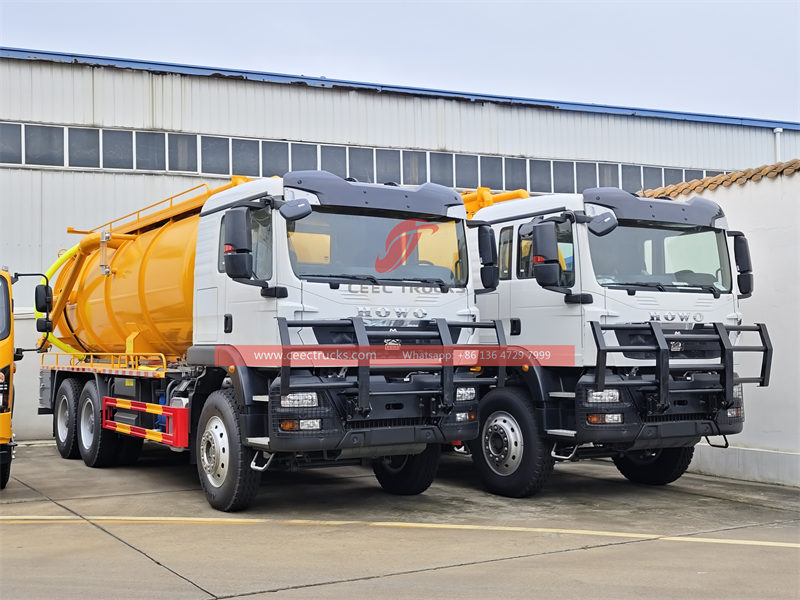 HOWO vacuum suction truck