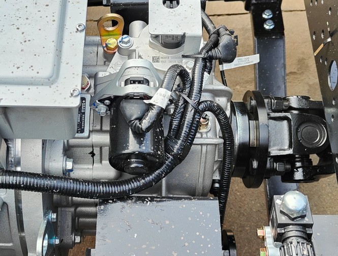 Isuzu EV truck driven unit