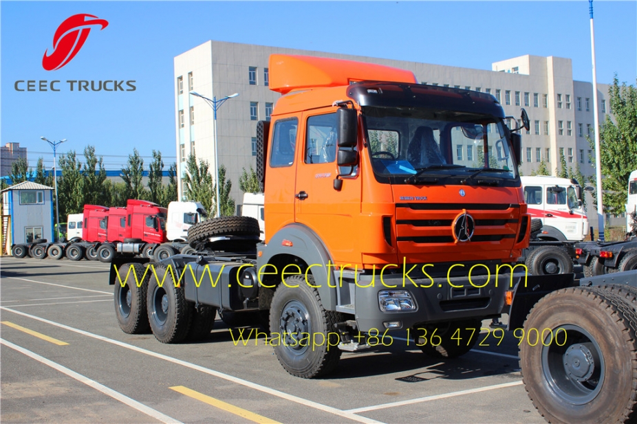 China NO.1 beiben 2638 tractor head supplier