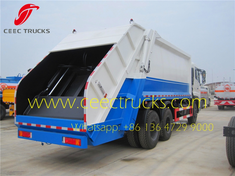 Best 20 CBM dongfeng garbage compactor truck