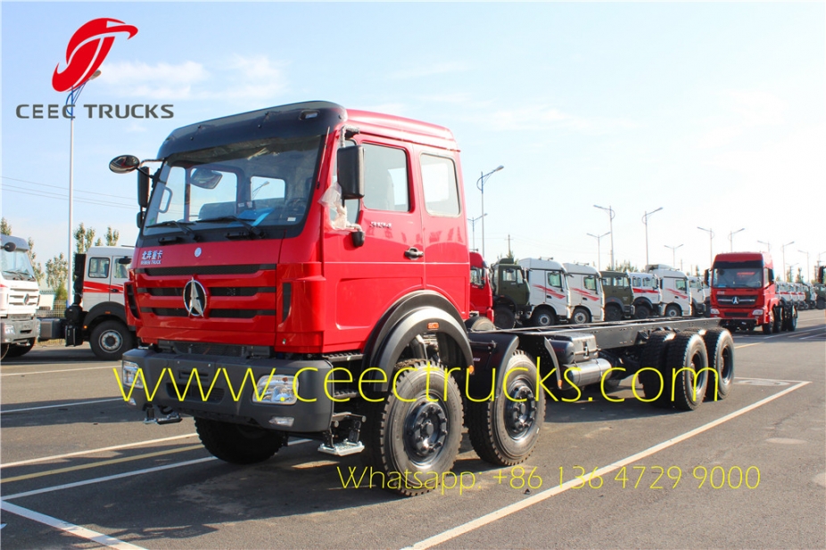 beiben 12 wheelers tipper trucks for congo