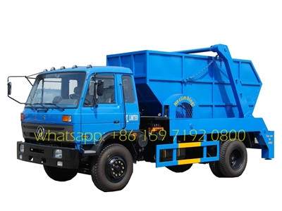 best dongfeng 10 CBM skip loader truck