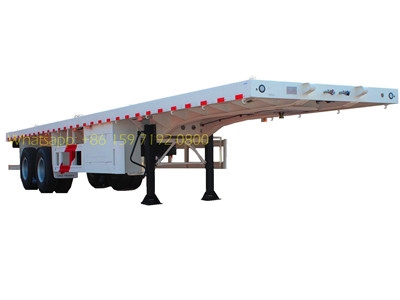 best 2 axle container semitrailer