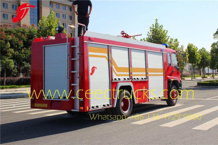 best isuzu fire trucks for Myanmar