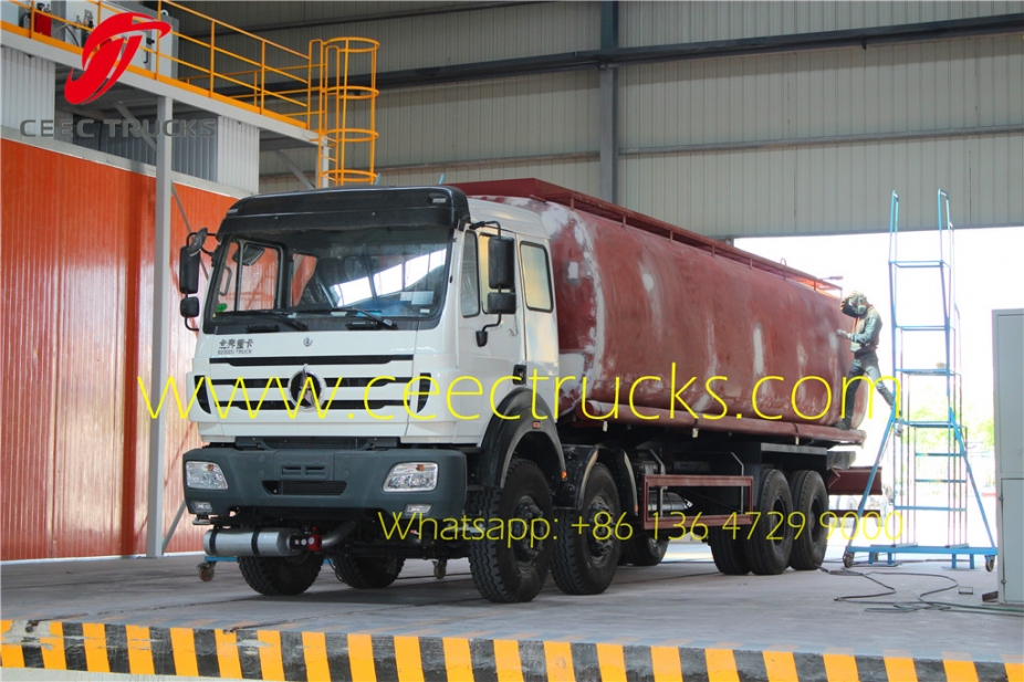 north benz beiben 40 CBM oil tanker truck