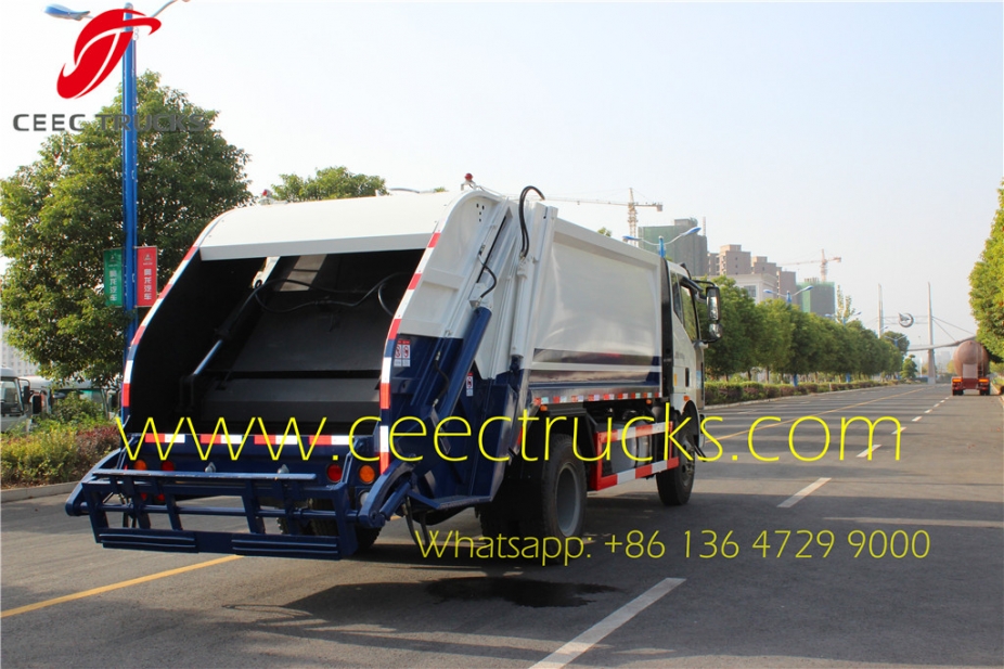 Lowest price FAW 10-12 m³ garbage compactor trucks