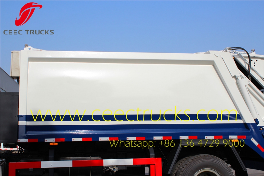 Lowest price FAW 10-12 m³ garbage compactor trucks