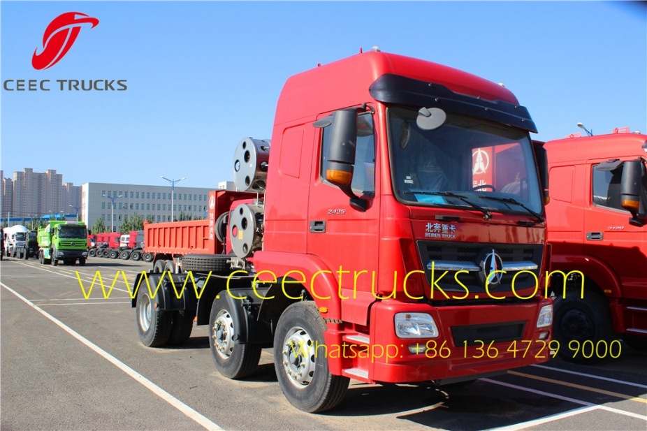 10 wheel truck head for Africa Beiben