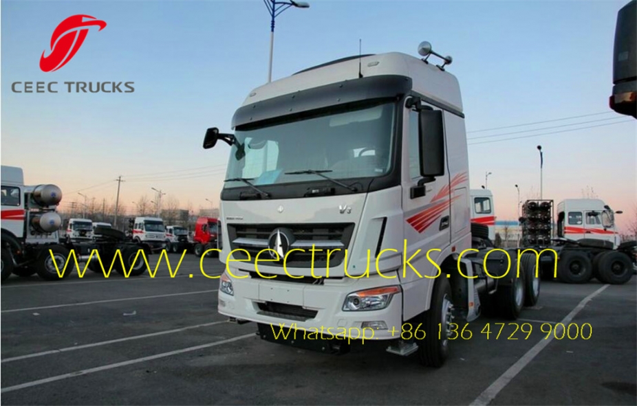 V3 tractor truck Left hand drive truck beiben 2638