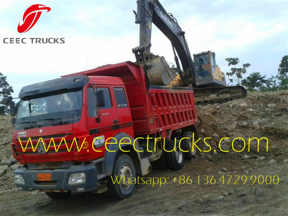 30 tons Beiben dump truck of loading goods truck