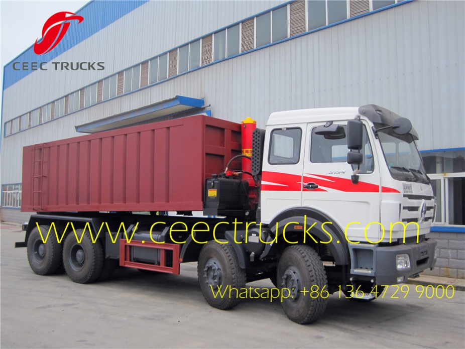 Beiben heavy truck of loading 50 tons tipper /dump truck