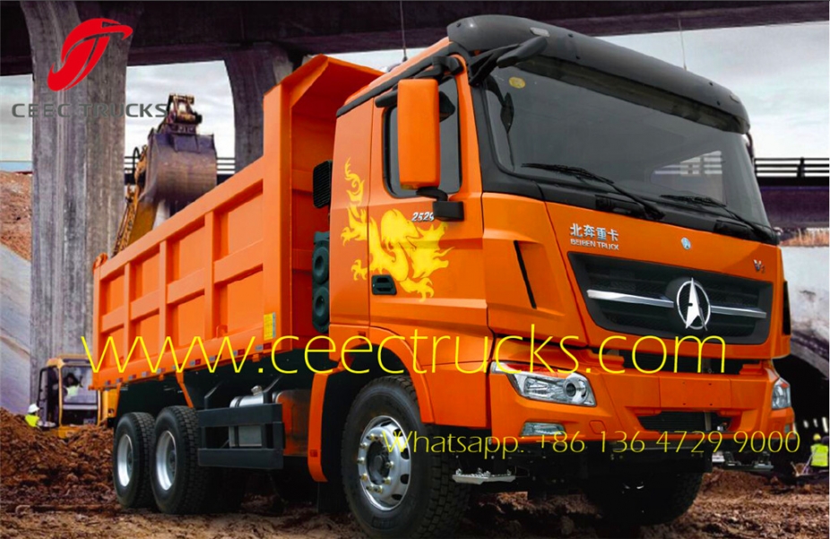 V3 dump truck Beiben 25ton camion benne with benz technology