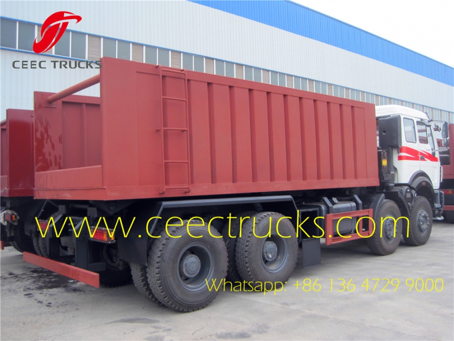 Beiben heavy truck of loading 50 tons tipper /dump truck