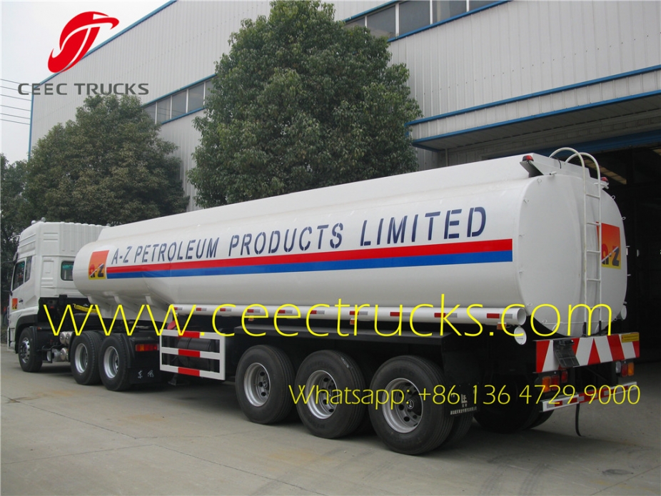 best quality 42 CBM fuel tanker semitrailer for sale