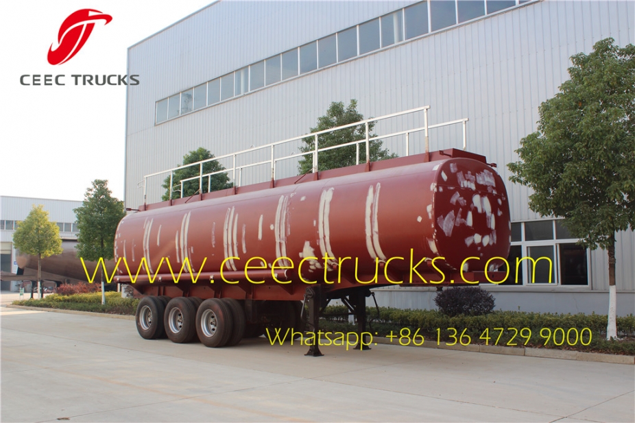 Best carbon steel 48CBM oil tank trailers