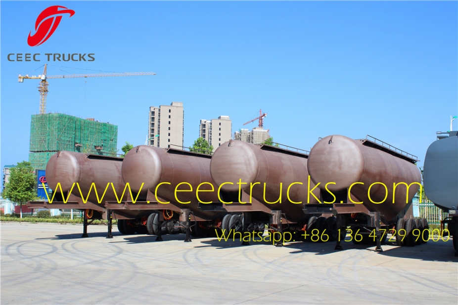 3axle bulk cement transport semi trailer