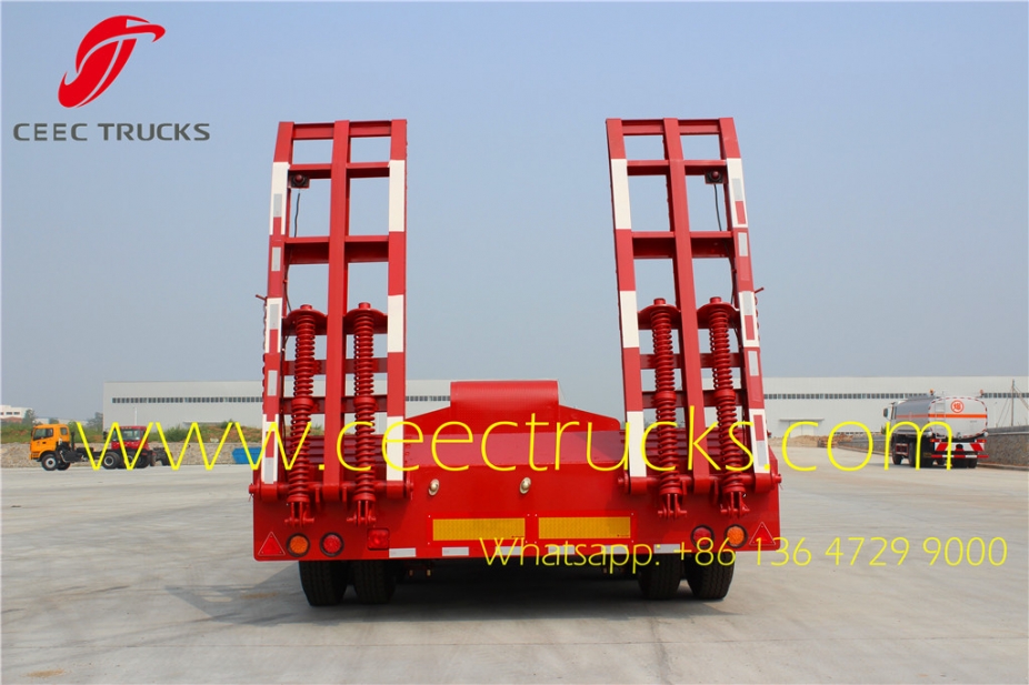 3 Axles Heavy Lowbed trailer