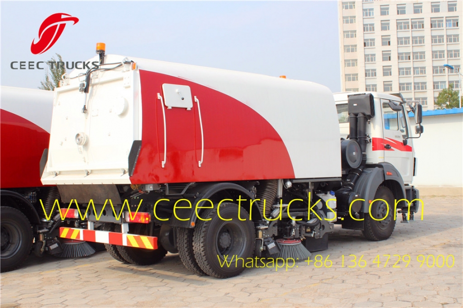 Beiben 8 m³ Road Sweeper Trucks supplier