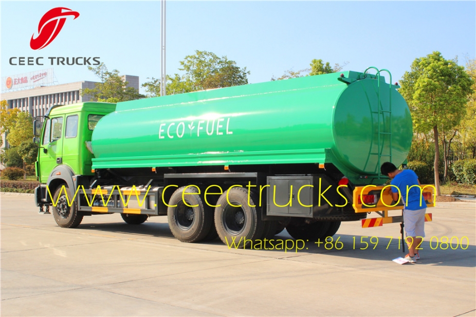 CEEC TRUCKS supply best quality beiben 20CBM oil tanker trucks