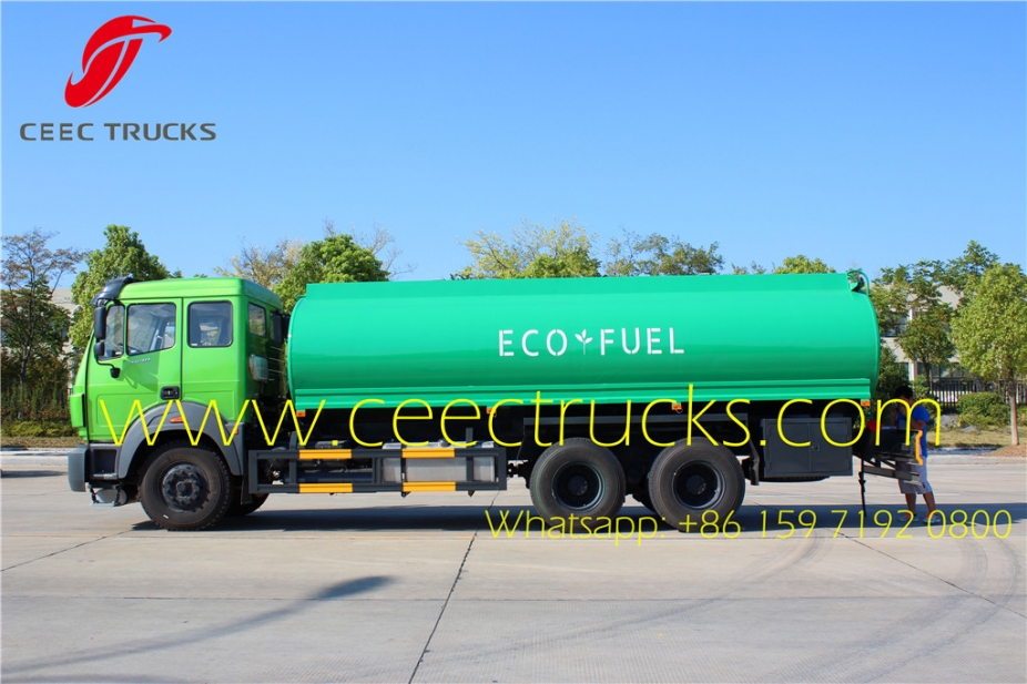 CEEC TRUCKS supply best quality beiben 20CBM oil tanker trucks