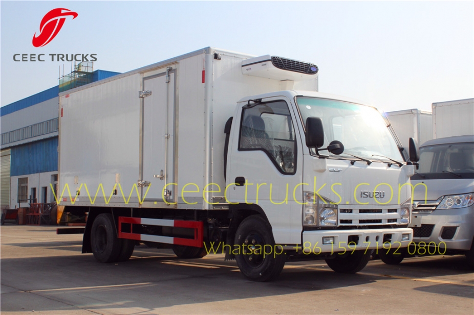 Nigeria 10CBM ISUZU refrigerator truck vaccine delivery truck