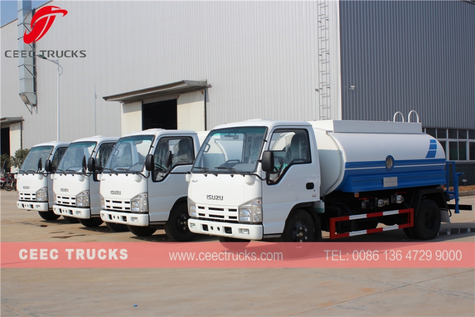 CEEC Hot Sale 5CBM Water Tanker Truck Low Price