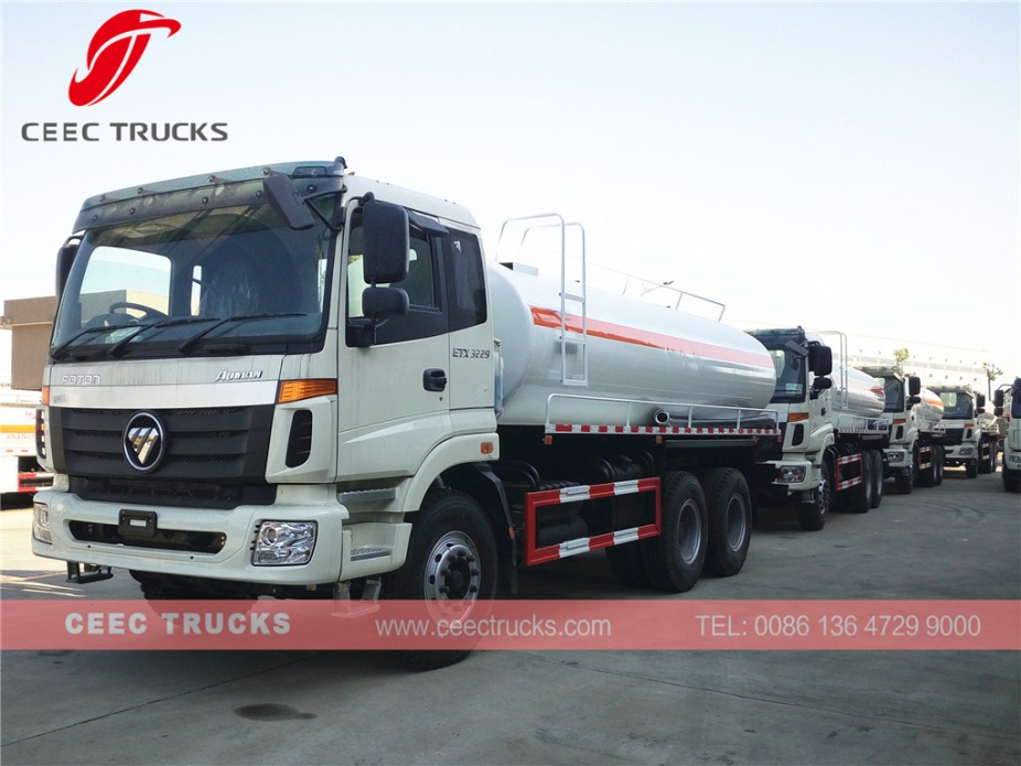 CEEC sale FOTON 20CBM Fuel tanker truck