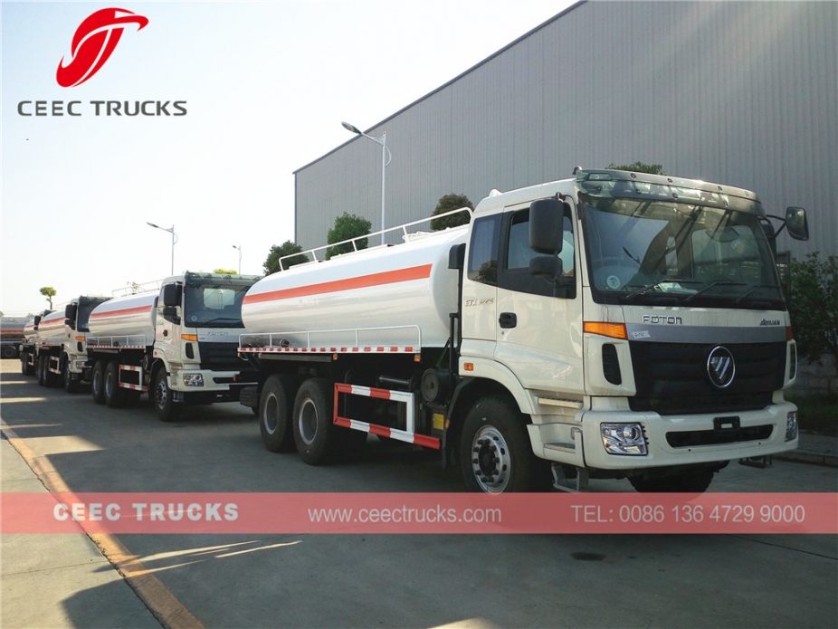 CEEC sale FOTON 20CBM Fuel tanker truck