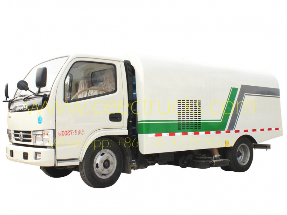 Truk penyapu jalan vakum Dongfeng 5000L