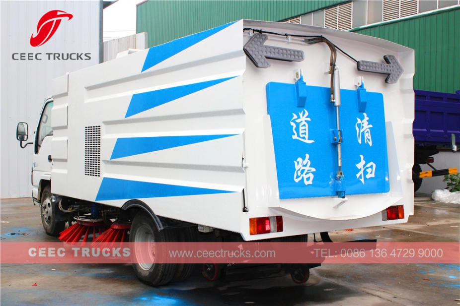 ISUZU 5 CBM road sweeper truck