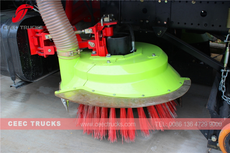 Kendaraan penyapu jalan Dongfeng 12.000L