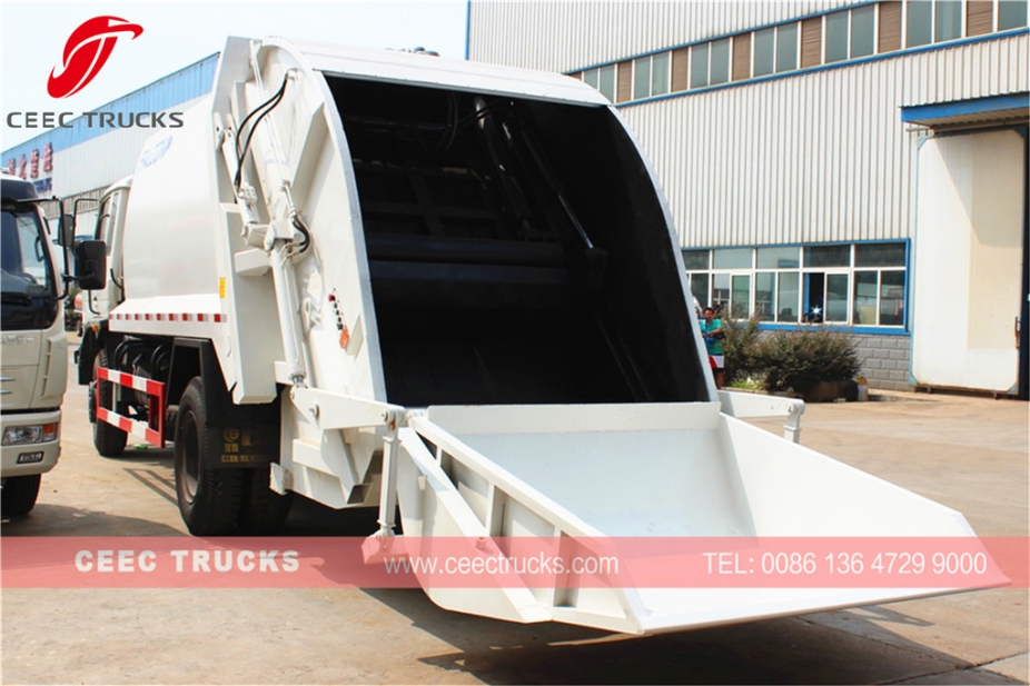 DongFeng 14 CBM waste compactor truck on sale