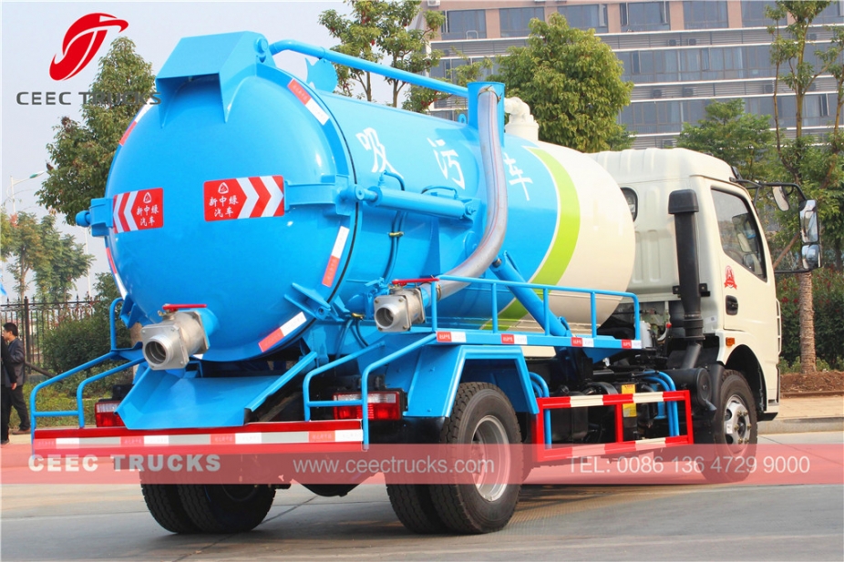 Dongfeng 4,000L Cesspit emptier for sale