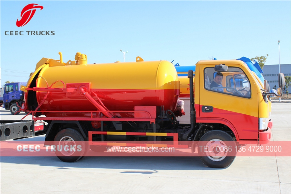 Truk pompa hisap septik Dongfeng 4.000L