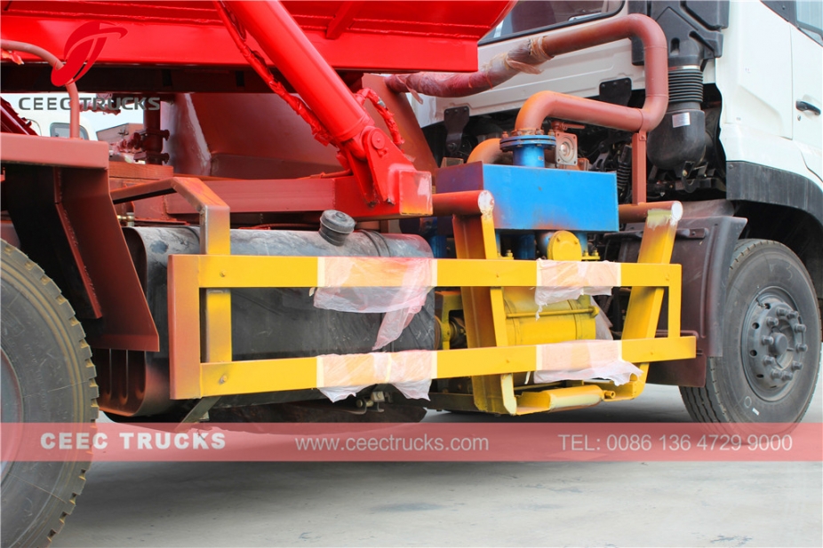 Truk tanker penghisap limbah vakum Dongfeng 16CBM