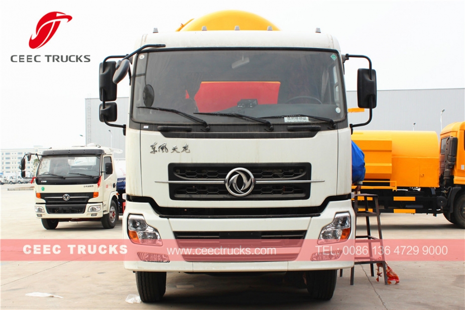 Truk tanker penghisap limbah vakum Dongfeng 16CBM