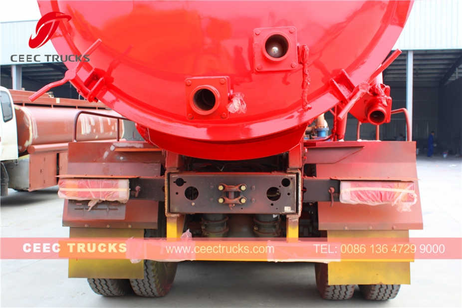 Truk tanker penghisap limbah vakum Dongfeng 16CBM