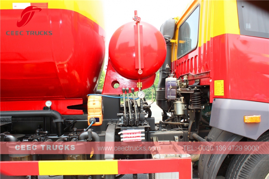 Truk tanker kosong limbah FAW 18CBM