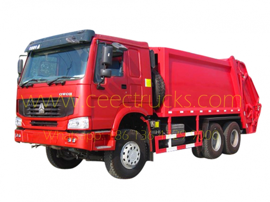 Best 18 CBM refuse compressor truck for sale